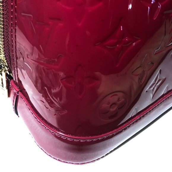 Louis Vuitton Alma PM in Vernis leather Rose Indien Patent leather - Picture 7 of 13